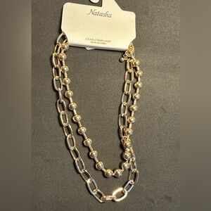 🎉 4/ $25 Natasha necklace new with tags.